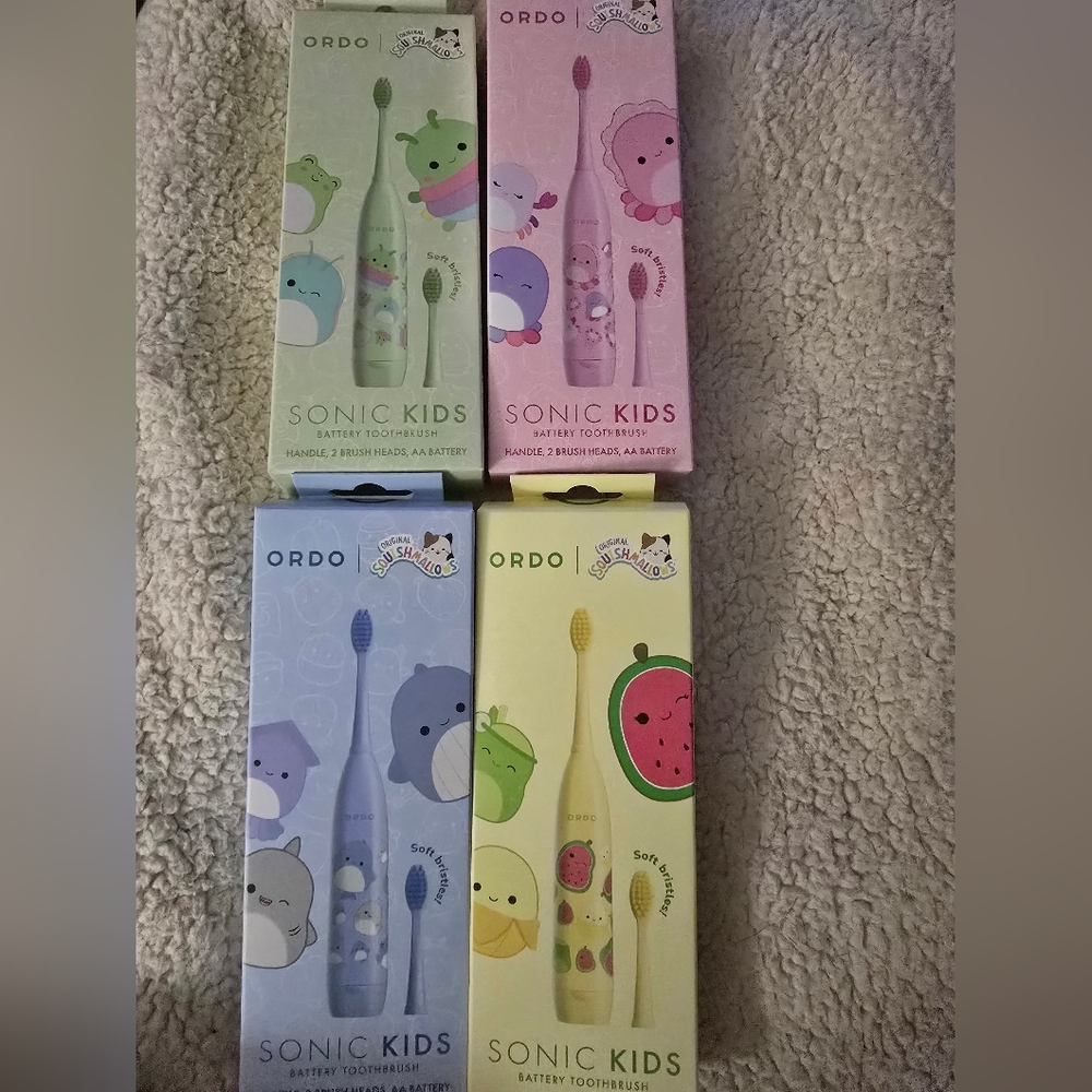 SQUISHMALLOWS Sonic TOOTH BRUSH Kids